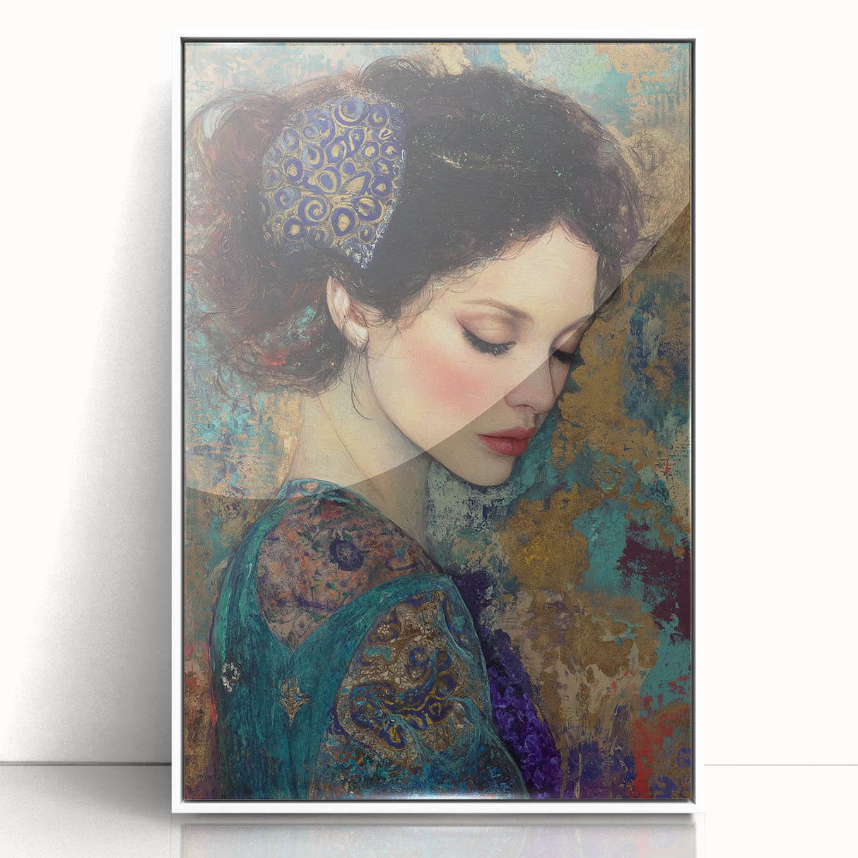 Elegant Figurative Wall Decor – Contemporary Abstract Portrait Art