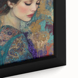 Elegant Figurative Wall Decor – Contemporary Abstract Portrait Art