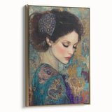 Elegant Figurative Wall Decor – Contemporary Abstract Portrait Art