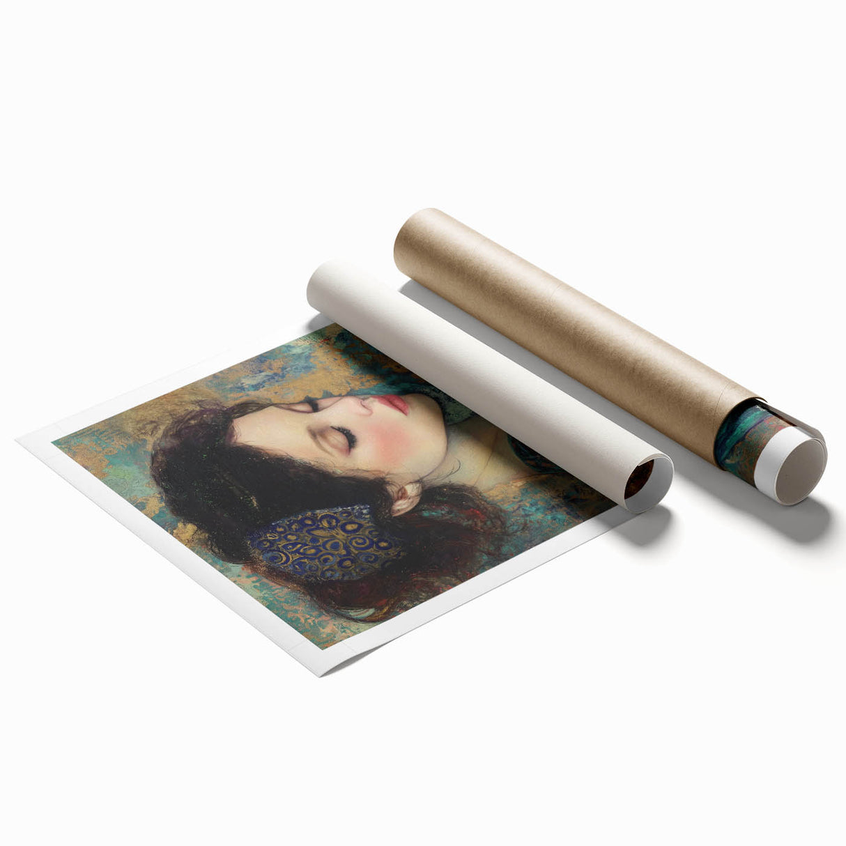 Elegant Figurative Wall Decor – Contemporary Abstract Portrait Art