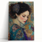 Elegant Figurative Wall Decor – Contemporary Abstract Portrait Art