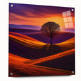 Sunset Over Rolling Hills - Fine Art Photography Canvas Prints
