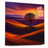 Sunset Over Rolling Hills - Fine Art Photography Canvas Prints