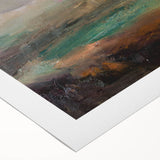 Abstract Minimalist Landscape Paintings – Earthy Textured Nature Art