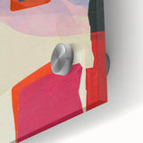 Bold Geometric Moody Modern Wall Art – Abstract Color Block Canvas