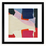 Bold Geometric Moody Modern Wall Art – Abstract Color Block Canvas