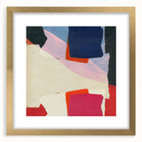 Bold Geometric Moody Modern Wall Art – Abstract Color Block Canvas