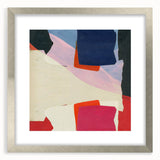 Bold Geometric Moody Modern Wall Art – Abstract Color Block Canvas