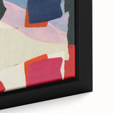 Bold Geometric Moody Modern Wall Art – Abstract Color Block Canvas