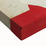 Bold Geometric Moody Modern Wall Art – Abstract Color Block Canvas