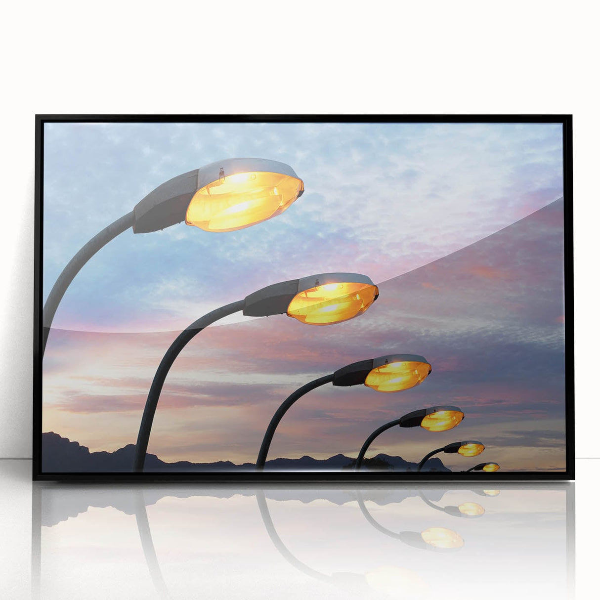Modern Urban Landscape Art – Vibrant Cityscape Photography Print