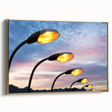 Modern Urban Landscape Art – Vibrant Cityscape Photography Print