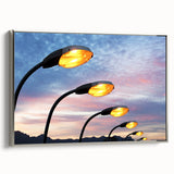 Modern Urban Landscape Art – Vibrant Cityscape Photography Print