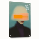 Minimalist Figurative Wall Decor – Modern Abstract Blurred Portrait