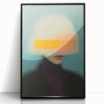 Minimalist Figurative Wall Decor – Modern Abstract Blurred Portrait