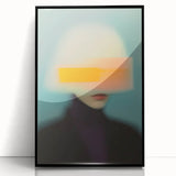 Minimalist Figurative Wall Decor – Modern Abstract Blurred Portrait