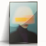 Minimalist Figurative Wall Decor – Modern Abstract Blurred Portrait