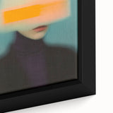 Minimalist Figurative Wall Decor – Modern Abstract Blurred Portrait