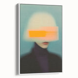 Minimalist Figurative Wall Decor – Modern Abstract Blurred Portrait