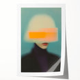 Minimalist Figurative Wall Decor – Modern Abstract Blurred Portrait