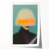 Minimalist Figurative Wall Decor – Modern Abstract Blurred Portrait