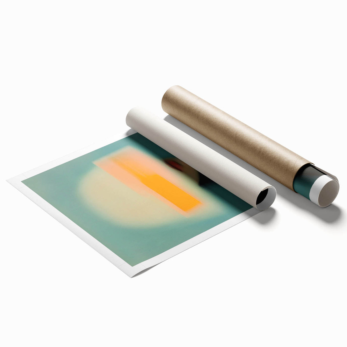 Minimalist Figurative Wall Decor – Modern Abstract Blurred Portrait