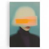 Minimalist Figurative Wall Decor – Modern Abstract Blurred Portrait