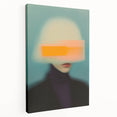Minimalist Figurative Wall Decor – Modern Abstract Blurred Portrait
