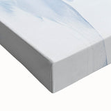 Contemporary Figurative Canvas Art – Ethereal Blue Watercolor Design