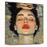 Unique Abstract Human Form Artwork – Serene Water Reflection Art