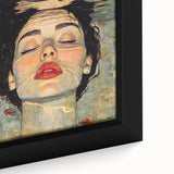 Unique Abstract Human Form Artwork – Serene Water Reflection Art