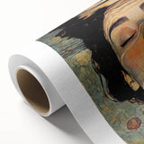 Unique Abstract Human Form Artwork – Serene Water Reflection Art