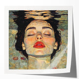 Unique Abstract Human Form Artwork – Serene Water Reflection Art