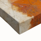 Figurative Abstract Art Prints – Minimalist Textured Seated Portrait