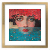 Colorful Abstract Figurative Paintings – Dreamlike Surreal Portrait