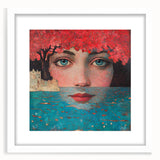 Colorful Abstract Figurative Paintings – Dreamlike Surreal Portrait