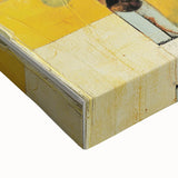 Modern Abstract Figure Paintings – Geometric Human Silhouette Art