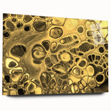 Luxury Gold Fluid Art – Elegant Black & Gold Abstract Canvas