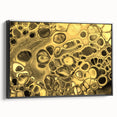 Luxury Gold Fluid Art – Elegant Black & Gold Abstract Canvas
