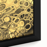 Luxury Gold Fluid Art – Elegant Black & Gold Abstract Canvas