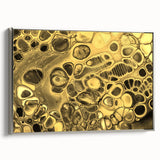 Luxury Gold Fluid Art – Elegant Black & Gold Abstract Canvas