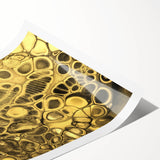 Luxury Gold Fluid Art – Elegant Black & Gold Abstract Canvas