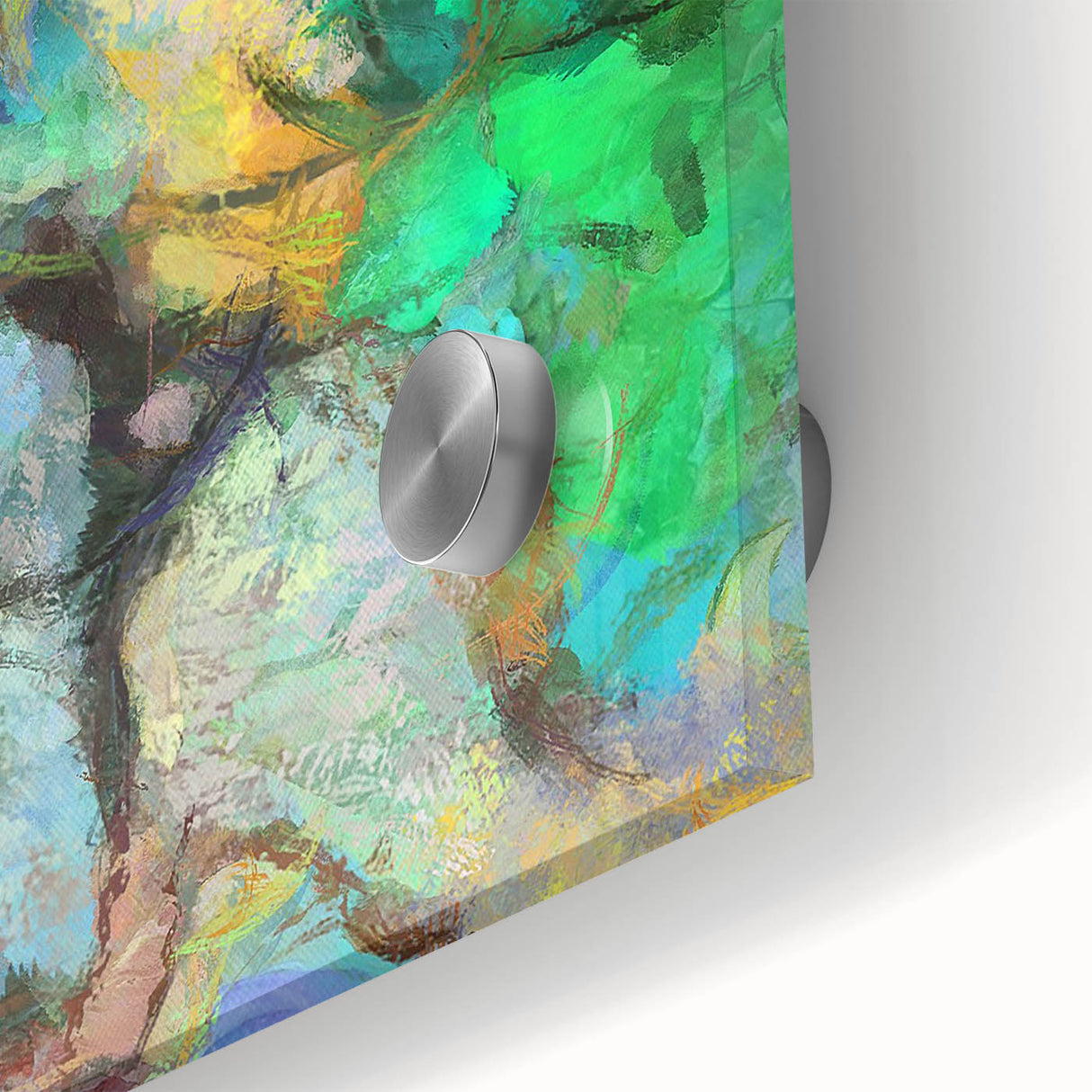 Modern Abstract Canvas Prints – Dreamlike Face in Earth Tones
