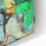 Modern Abstract Canvas Prints – Dreamlike Face in Earth Tones
