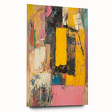 Abstract Expressionist Wall Art – Vibrant Modern Canvas Print