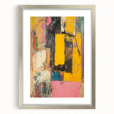 Abstract Expressionist Wall Art – Vibrant Modern Canvas Print
