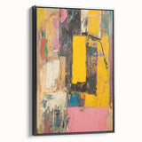 Abstract Expressionist Wall Art – Vibrant Modern Canvas Print