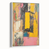 Abstract Expressionist Wall Art – Vibrant Modern Canvas Print