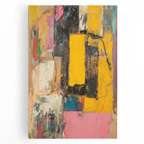 Abstract Expressionist Wall Art – Vibrant Modern Canvas Print
