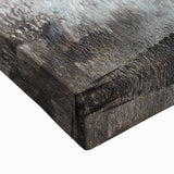 Earthen Harmony Abstracts - Tranquil Landscape Abstract Art in Gray